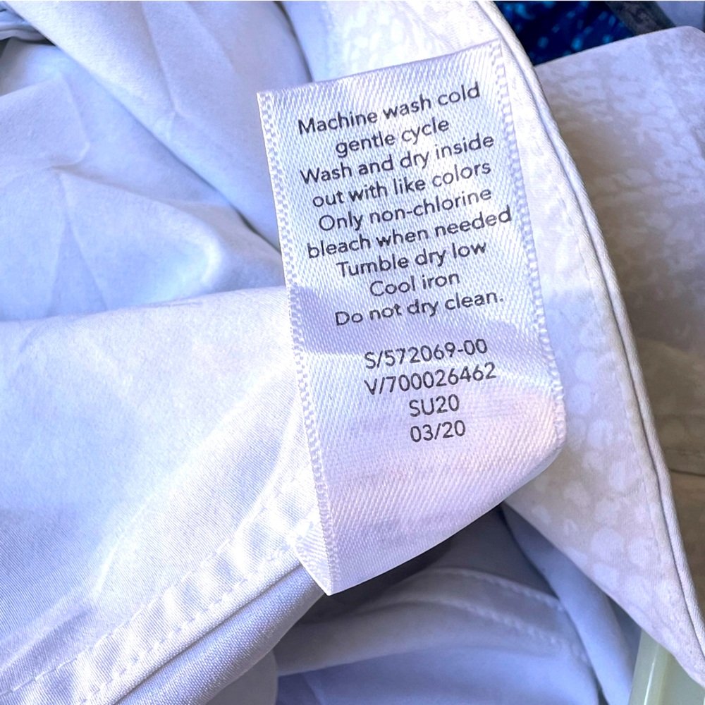 Athleta Marlow Printed Sleeveless Romper Pearl White Size XS like new - Picture 4 of 7